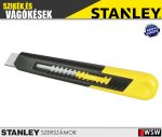 Stanley műanyagházas tördelhető pengés kés 18mm  - szerszám