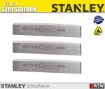 Stanley gyalu kés 50mm 12-100/12-105 3db íves - szerszám