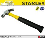Stanley üvegszálas szeghúzó kalapács, sárga 300g - szerszám