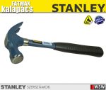 Stanley blue strike kalapács szeghúzó hajlított 450g - szerszám