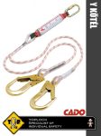   Coverguard CADO 2K energiaelnyelő Y munkavédelmi kötél - gyéni védőeszköz