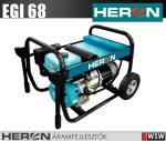 Heron EGI 68 benzinmotoros áramfejlesztő 6800 VA - 230V hordozható