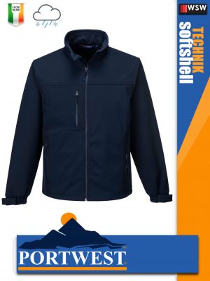 Portwest TECHNIK softshell kabát munkaruha munkaruha,mun Softshell kabátok férfi MUNKARUHA Téli és őszi ruházat