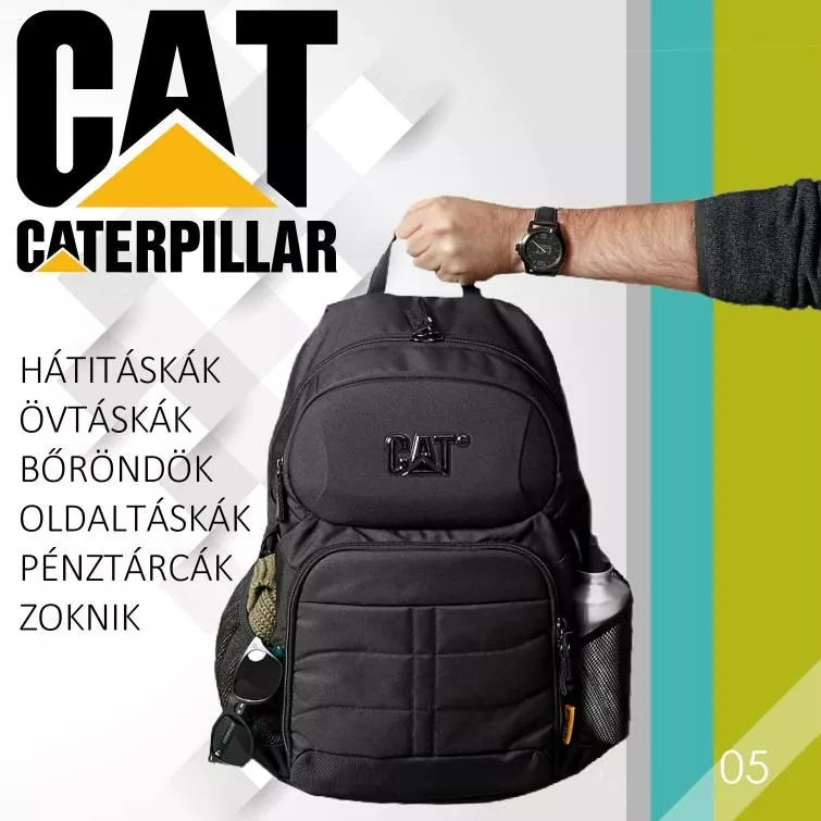 Caterpillar CAT táska zokni börönd hátitáska
