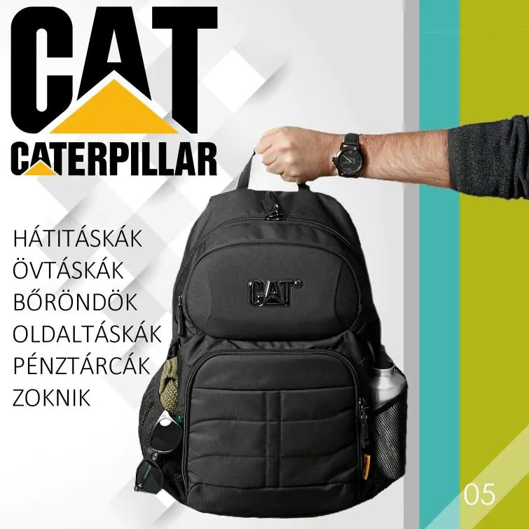 Caterpillar CAT táska zokni börönd hátitáska