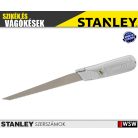 Stanley fémházas kés, fűrész penge+1 trapéz penge  - szerszám