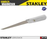 Stanley fémházas kés, fűrész penge+1 trapéz penge  - szerszám