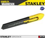 Stanley műanyagházas tördelhető pengés kés 9mm  - szerszám