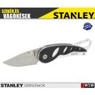 Stanley zsebkés, összecsukható, karabinerrel - szerszám