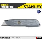 Stanley fémházas fix trapéz pengés kés bliszteres - szerszám