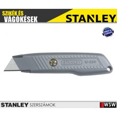 Stanley fémházas fix trapéz pengés kés bliszteres - szerszám