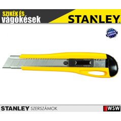 Stanley 18mm-es tördelhető pengés kés   - szerszám