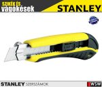   Stanley PROFI műanyagházas fémmegvezetéses tördelhető pengés kés 18mm - szerszám