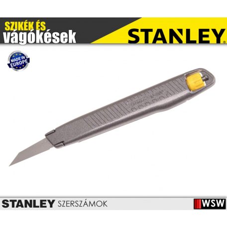 Stanley fémházas intarzia kés  122mm - szerszám