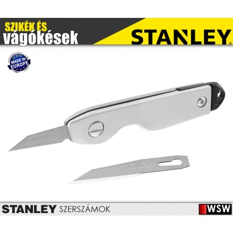 Stanley összecsukható dekor kés 110mm - szerszám