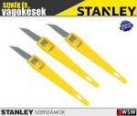 Stanley műanyag nyelű dekor kés 3db-os  - szerszám
