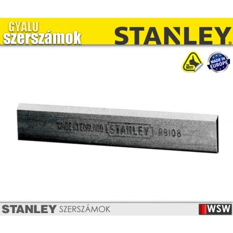 Stanley gyalu kés 50mm 12-100/12-105 5db egyenes - szerszám