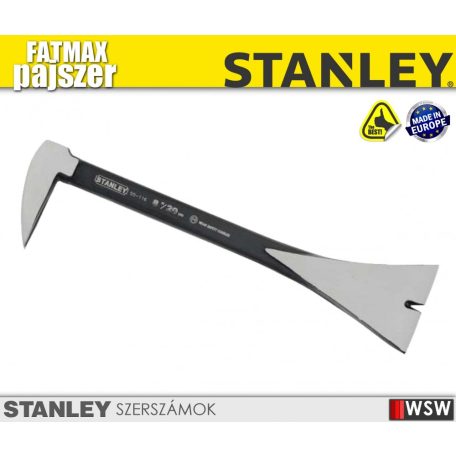 Stanley precíziós bontóvas széles fejű 25cm - szerszám