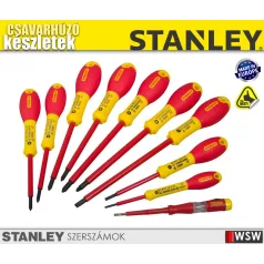   Stanley FATMAX szigetelt csavarhúzó készlet ph/pz/párhuzamos 10 részes - szerszám