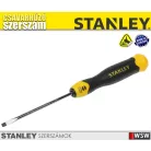 Stanley CUSHIONGRIP csavarhúzó lapos 3×75mm - szerszám