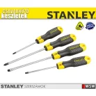 Stanley CUSHIONGRIP csavarhúzó készlet 4 részes - szerszám