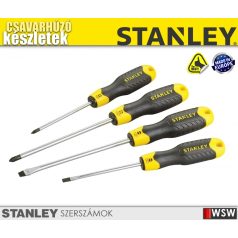   Stanley CUSHIONGRIP csavarhúzó készlet 4 részes - szerszám