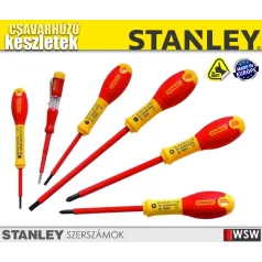   Stanley FATMAX szigetelt csavarhúzó készlet pz/párhuzamos 6 részes - szerszám