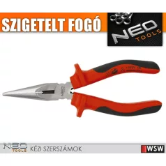 Neo Tools kombinált fogó szigeteltnyelű - 160 mm