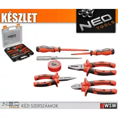 Neo Tools szigeteltnyelű szerszámkészlet