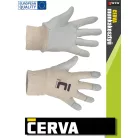 Cerva HOBBY kombinált bőrkesztyű - 12 pár/csomag