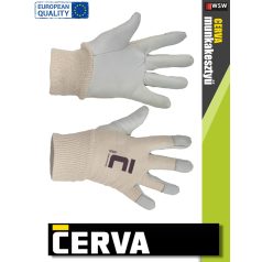Cerva HOBBY kombinált bőrkesztyű - 12 pár/csomag