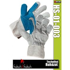 Cerva Fn kombinált bőr munkakesztyű