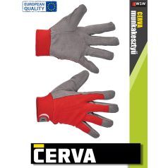 Cerva TRUSH kombinált bőrkesztyű - 12 pár/csomag