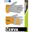 Cerva GRYLLE STRONG erősített kombinált bőrkesztyű - 12 pár/csomag