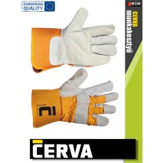 Cerva ACUTA kombinált bőrkesztyű - 12 pár/csomag
