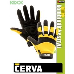 Cerva Kixx BRICK kombinált bőrkesztyű - munkakesztyű