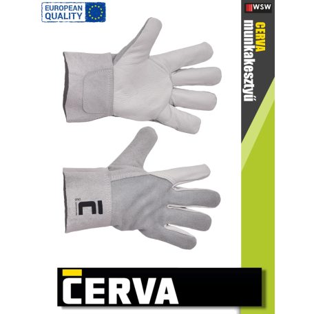 Cerva STILT kombinált bőrkesztyű - 12 pár/csomag