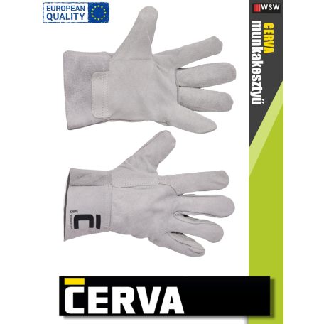 Cerva SNIPE kombinált bőrkesztyű - 12 pár/csomag