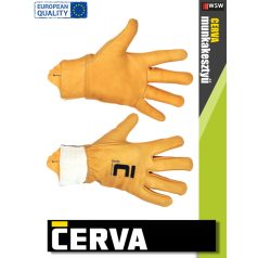   Cerva VACHER színbőr kesztyű - munkakesztyű - 12 pár/csomag