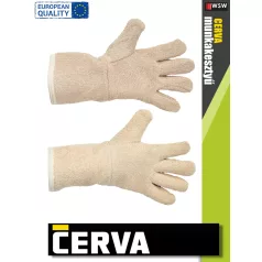   Cerva LAPWING bélelt textil varrott munkakesztyű - 12 pár/csomag