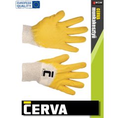   Cerva TWITE kötött pvc-mártott munkakesztyű - 12 pár/csomag