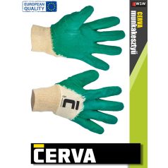   Cerva COOT kötött latex-mártott munkakesztyű - 12 pár/csomag