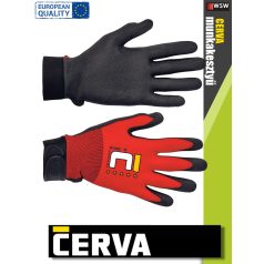   Cerva JACDAW kötött PVC-mártott munkakesztyű - 12 pár/csomag