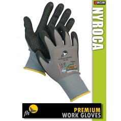 Cerva NYROCA MAXIM DOTS textil nitrilmártott munkakesztyű