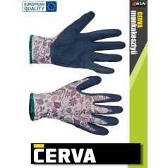   Cerva PINTAIL textil latex-mártott kesztyű - munkakesztyű - 12 pár/csomag