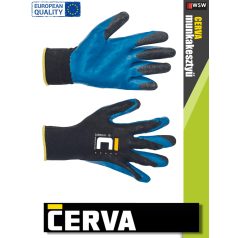   Cerva GARRULUS textil PU-mártott kesztyű - munkakesztyű - 12 pár/csomag