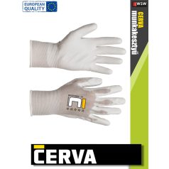   Cerva WHITETHROAT textil nitrilmártott kesztyű - munkakesztyű - 12 pár/csomag