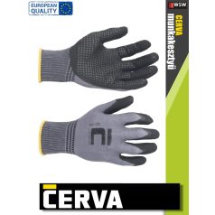   Cerva POZON DOTS textil kötött munkakesztyű - 12 pár/csomag