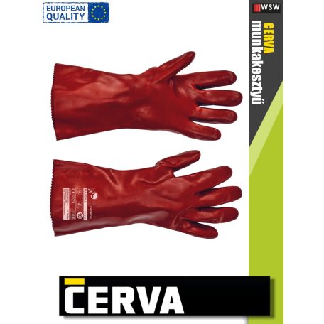 Cerva FULIGULA vegyvédelmi védőkesztyű - munkakesztyű - 10 pár/csomag