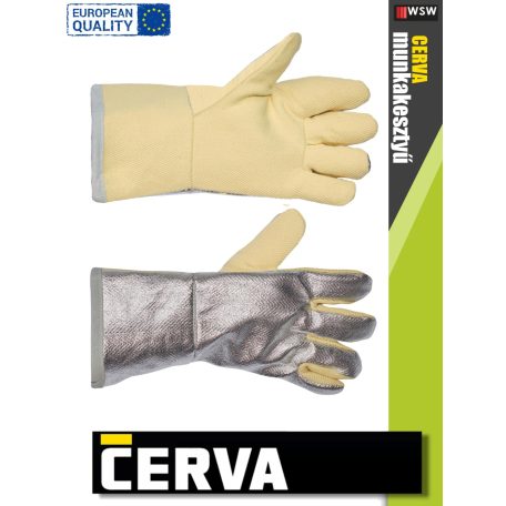 Cerva SCAUP PROFI aluminium védőkesztyű - munkakesztyű - 1 pár/csomag